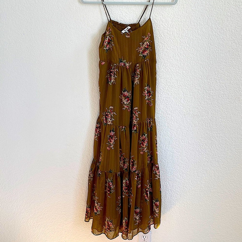 Madewell Boho Floral Maxi Dress